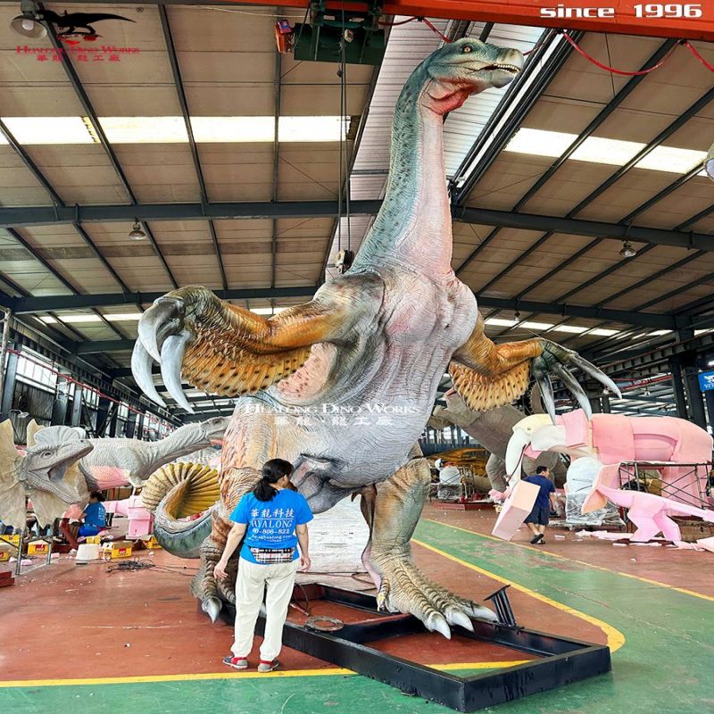 Animatronic Robotic Therizinosauria For Dinosaur Theme Park On Sale (2)