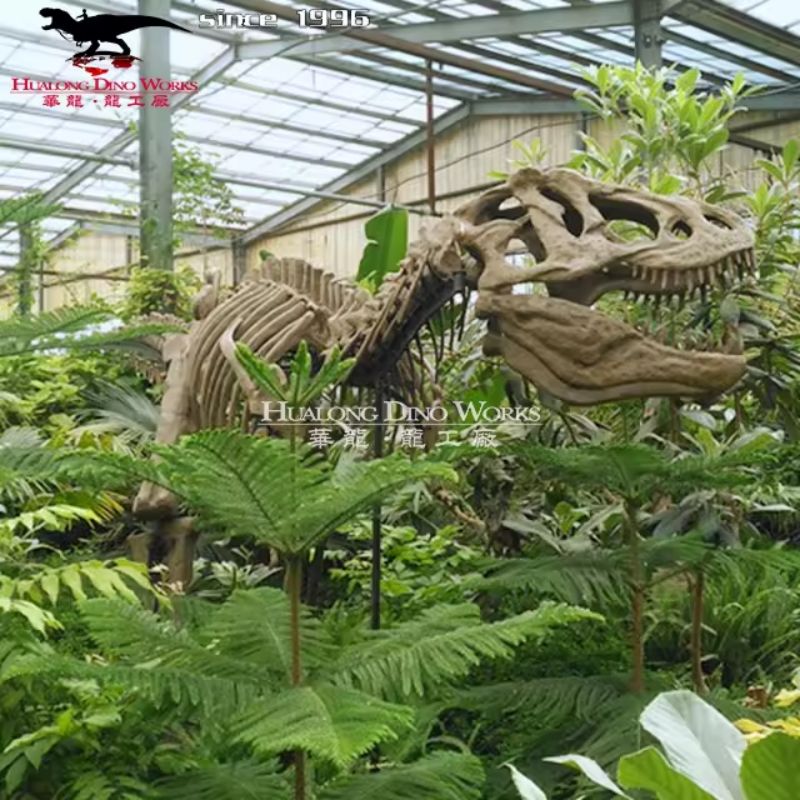 Artificial Realistic T-rex Skeleton Fossil (2)