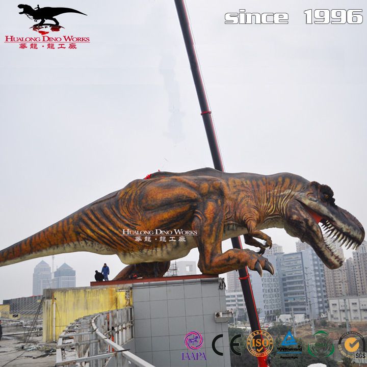 Zigong Hualong Science And Technology Actually Helped Liu Qian Wake Up 40m Tyrannosaurus Rex (3)