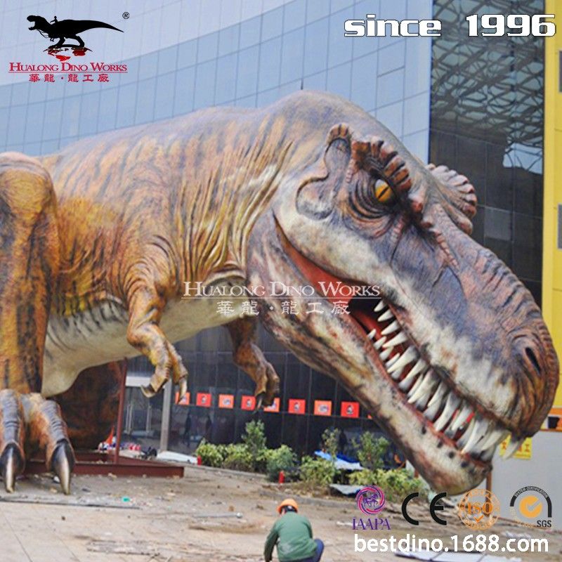 Zigong Hualong Science And Technology Actually Helped Liu Qian Wake Up 40m Tyrannosaurus Rex (4)