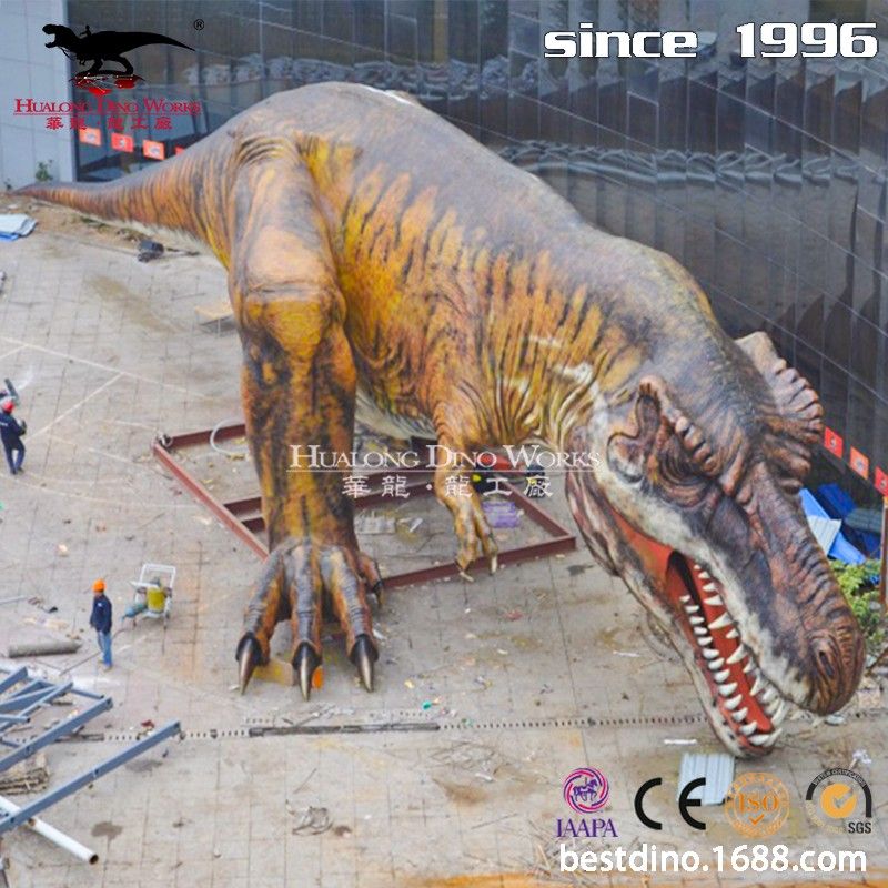 Zigong Hualong Science And Technology Actually Helped Liu Qian Wake Up 40m Tyrannosaurus Rex (5)